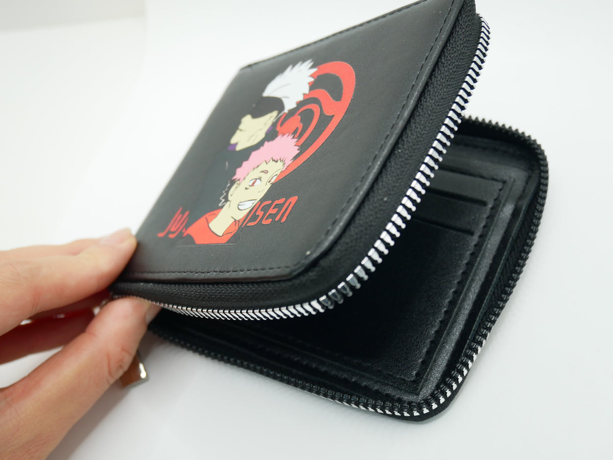 Jujutsu Kaisen Anime Bifold Wallet | Gojo Satoru & Yuji Itadori | JJK Merchandise