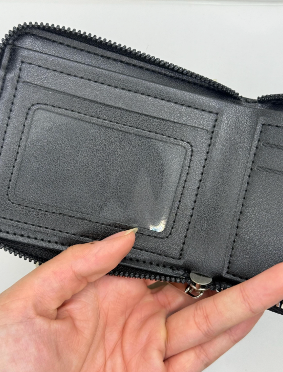 Jujutsu Kaisen Gojo & Yuji Wallet – Black Zip-Around Anime Bifold Wallet