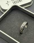 ACE Tribute Ring | One Piece Engraved Ring | Anime Jewelry Gift