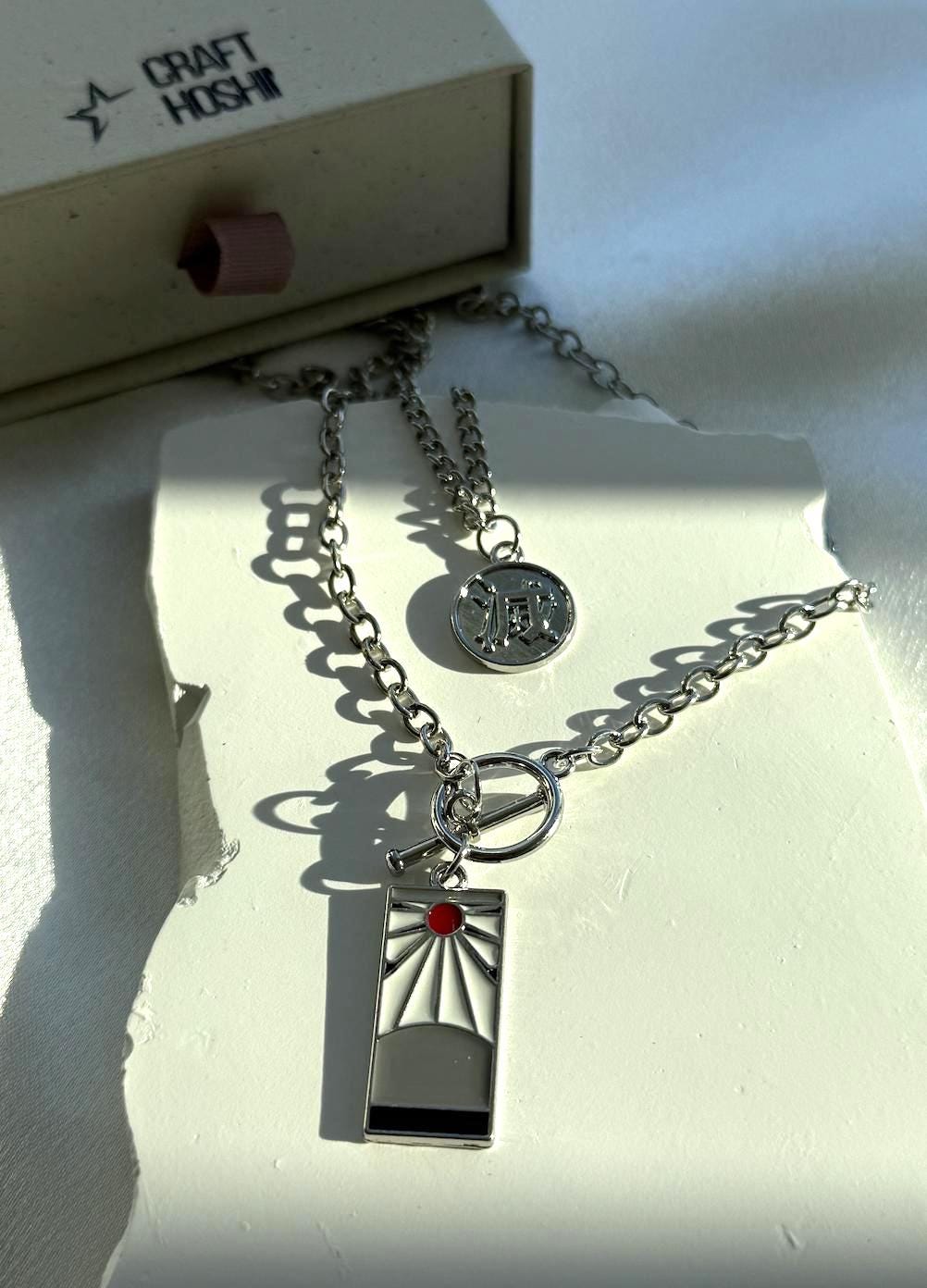 Demon Slayer Rising Sun Necklace