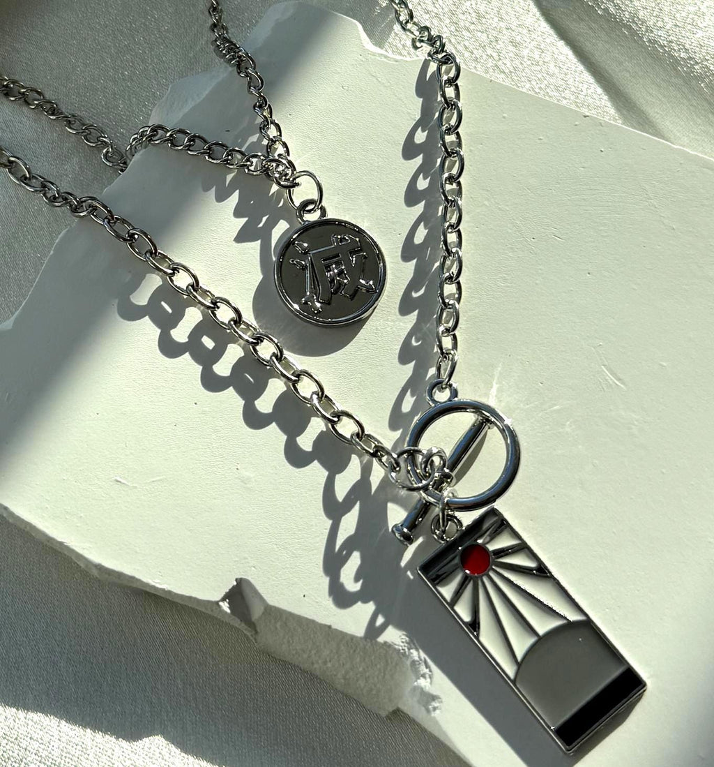 Demon Slayer Rising Sun Necklace