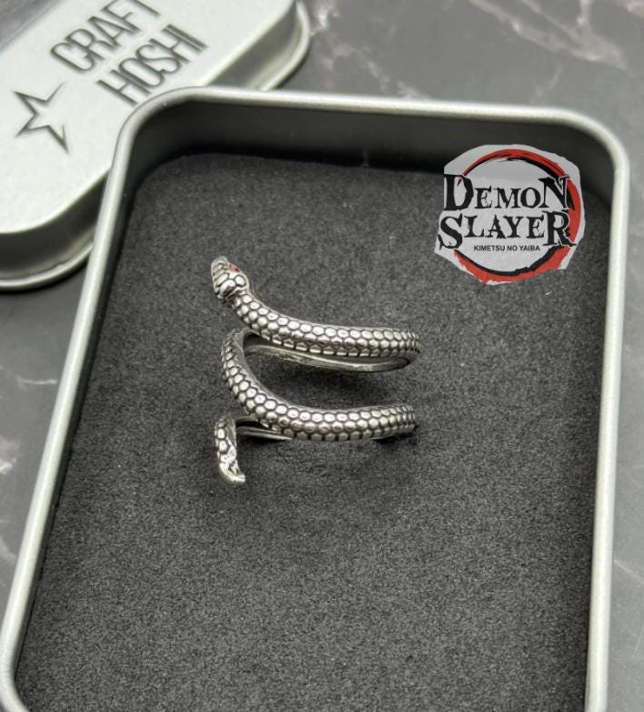 Demon Slayer Obanai Snake Ring