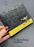 Anime Wallet with Coin Pocket Pirate-Inspired  or Cloud Design