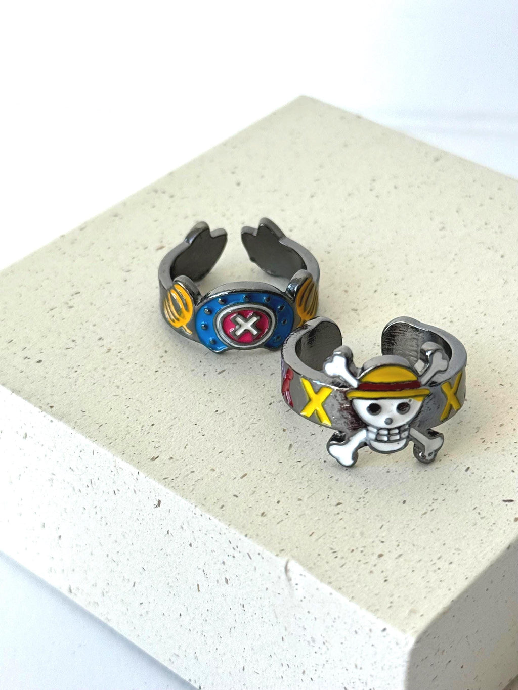 Once Piece Pirate Skull Ring