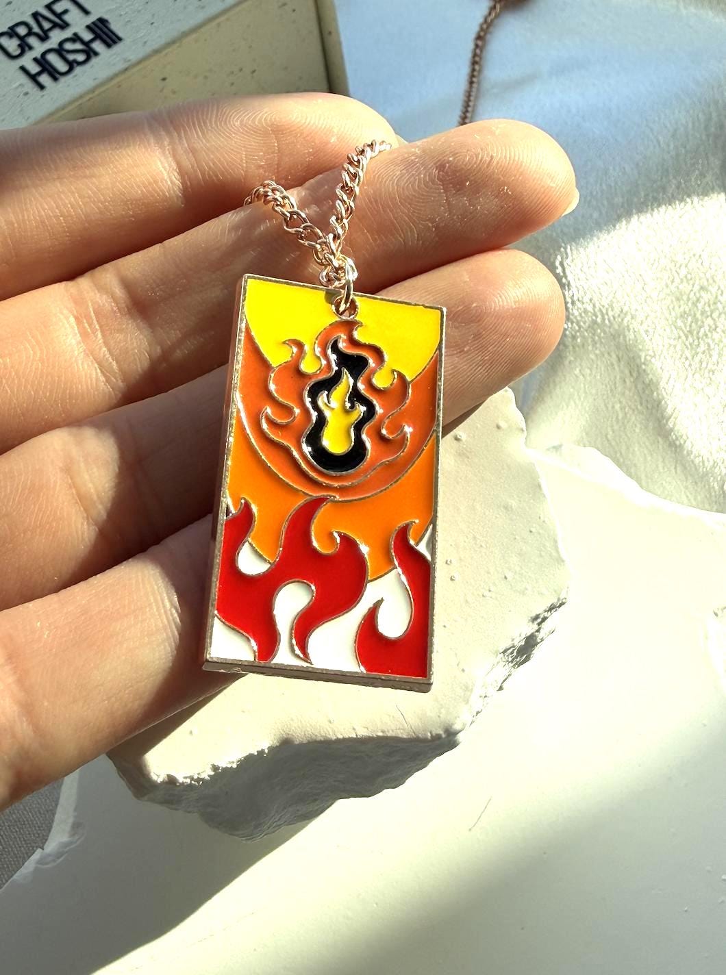 Serpent Hashira Style Necklace Deman Slayer Inspired